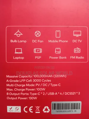 Itel 100,000mAh Power Go