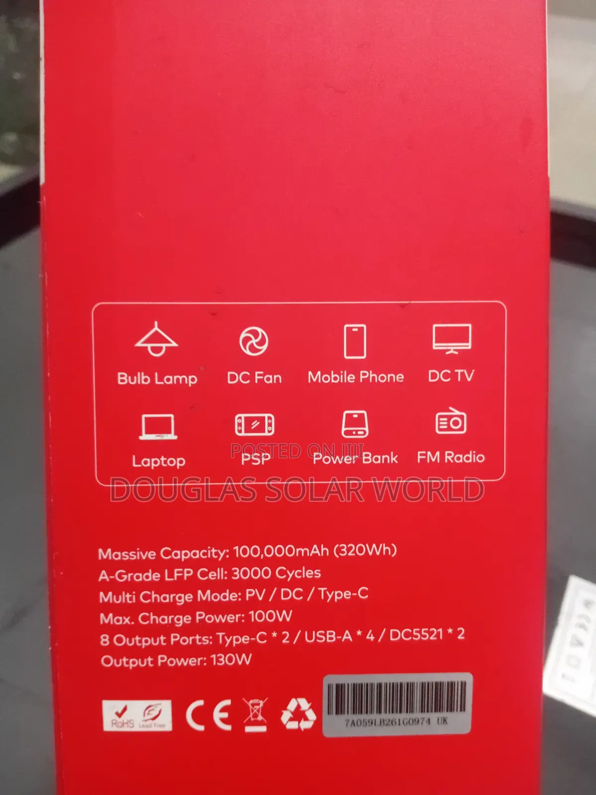 Itel 100,000mAh Power Go