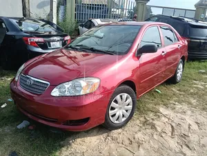 Toyota Corolla 2007 Red