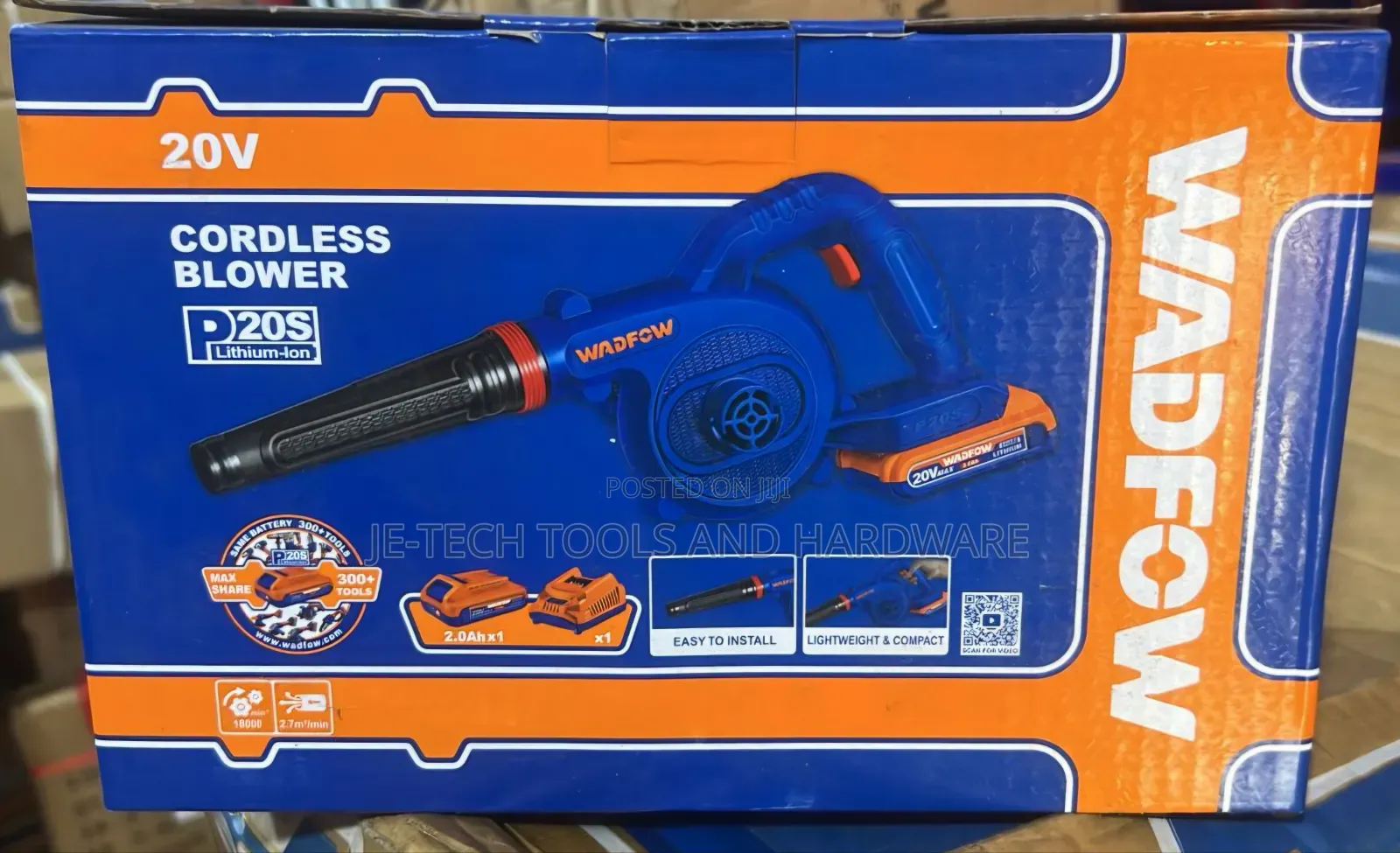 Wadfow 20V Cordless Blower