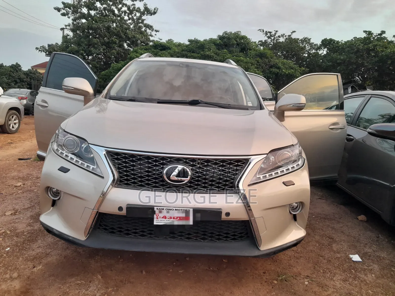 Lexus RX 2014 Gold