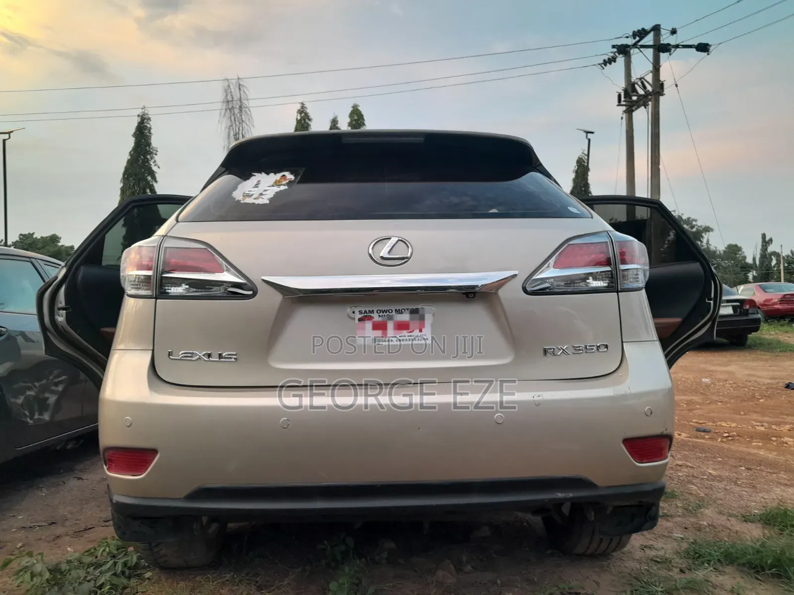 Lexus RX 2014 Gold