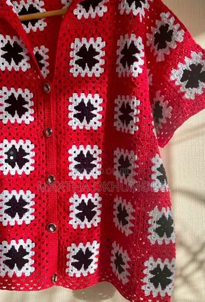 Crochet Men Shirt
