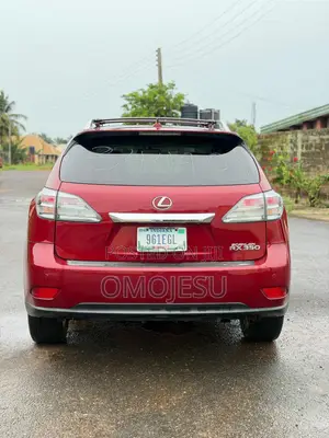 Lexus RX 350 AWD 2012 Red