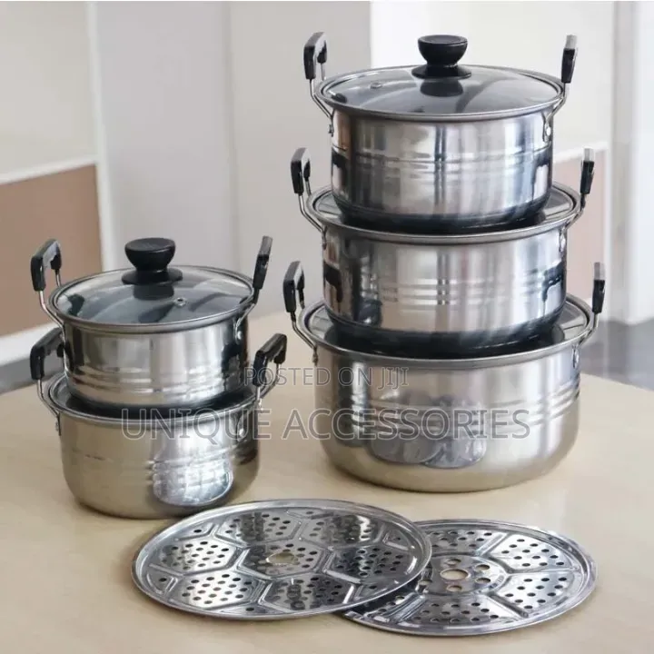 24cm-16cm Thick Stainless Pot Set
