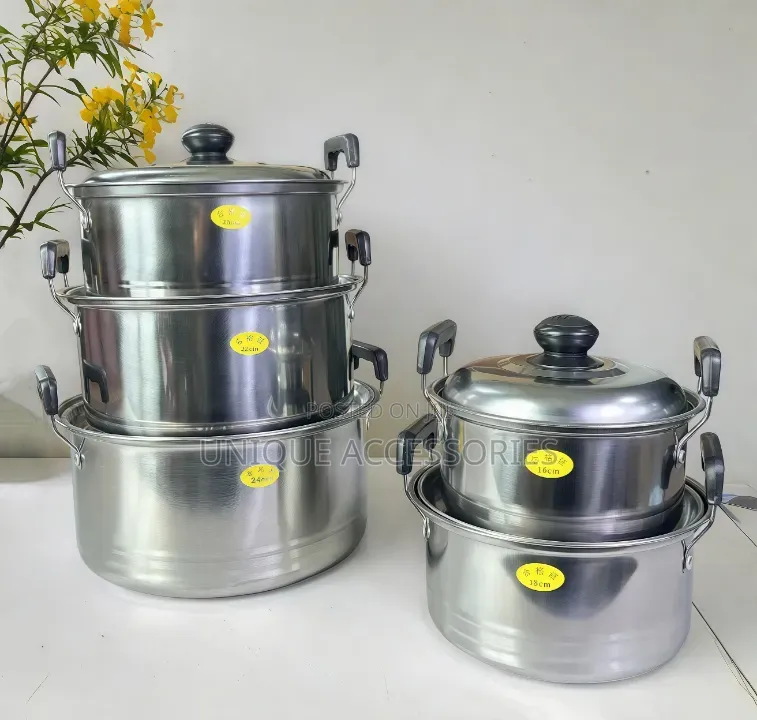 24cm-16cm Thick Stainless Pot Set
