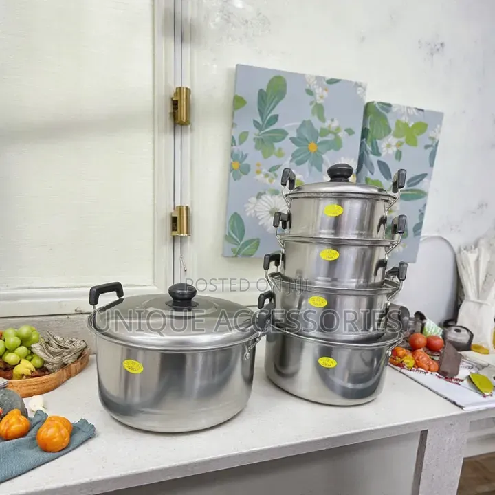 24cm-16cm Thick Stainless Pot Set