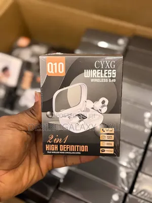 CYXG Q10 2-in-1 High Definition Wireless Earbuds