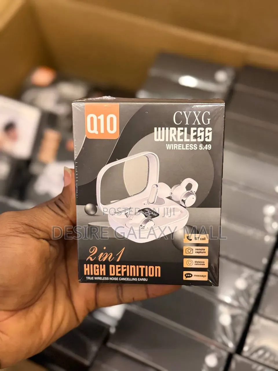 CYXG Q10 2-in-1 High Definition Wireless Earbuds