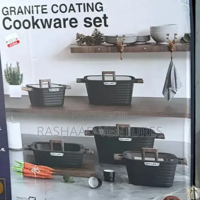 Ucc Life Granite Cooking Pot