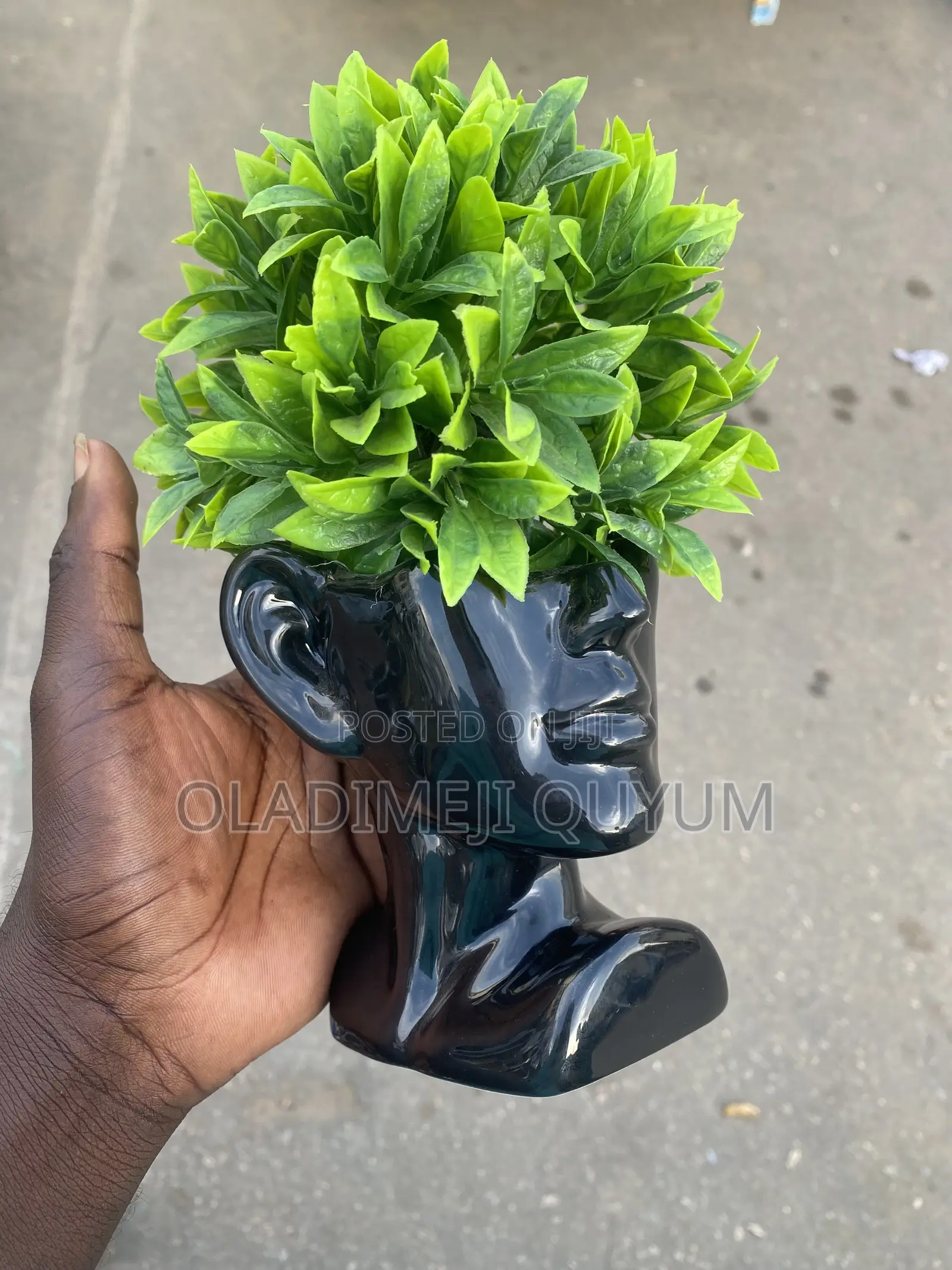 Head Bust Planter