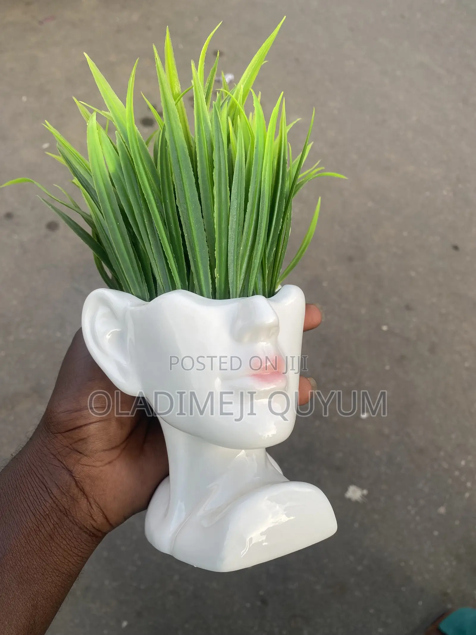 Head Bust Planter