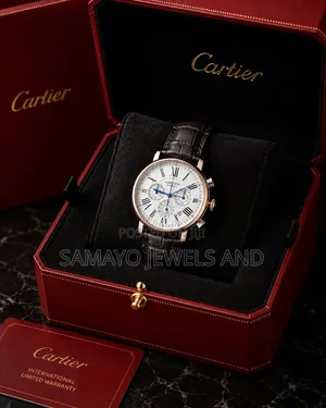 Men Luxury Cartier Wristwatch