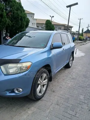 Toyota Highlander Sport 2008 Blue