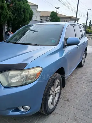 Toyota Highlander Sport 2008 Blue