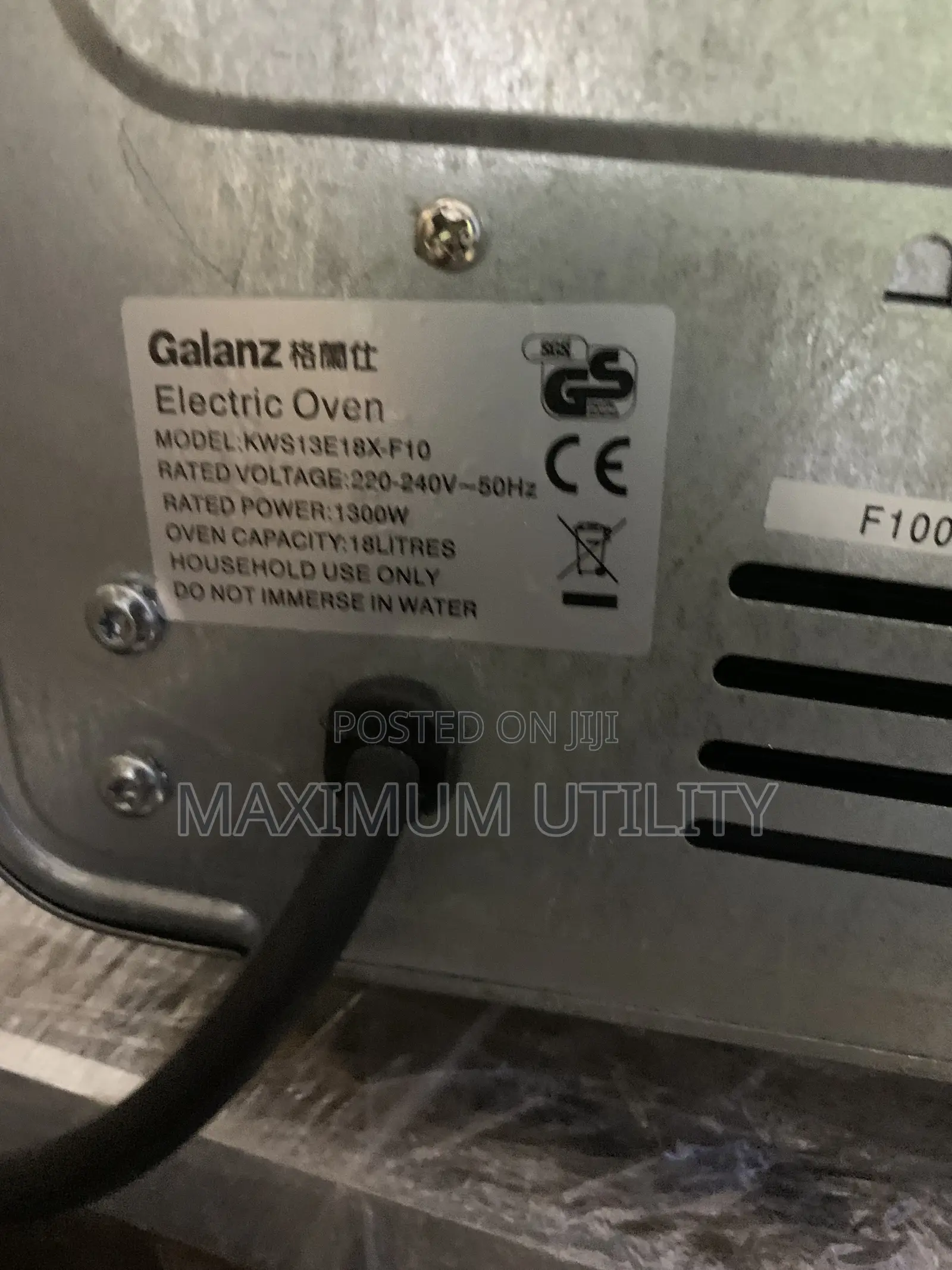 Galanz Multi-Function Vertical Electric Countertop Oven