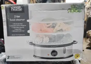 George Home 2-Tier Food Steamer
