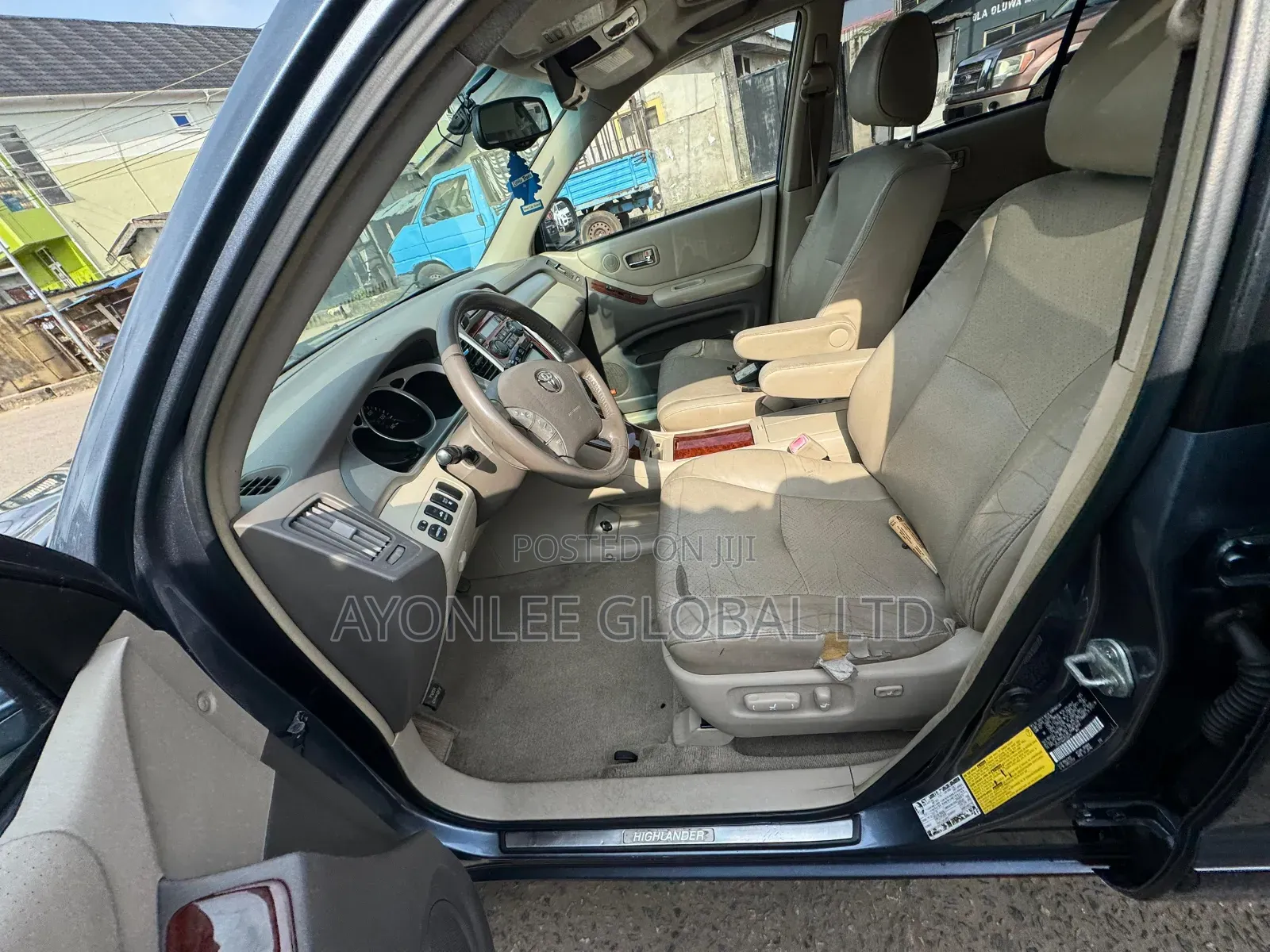 Toyota Highlander 2004 Blue