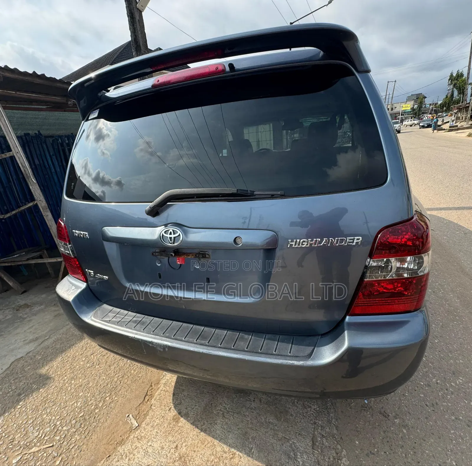 Toyota Highlander 2004 Blue