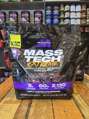 MuscleTech MassTech Extreme | 6LBS /2.72kg | 60g Protein | 5g C