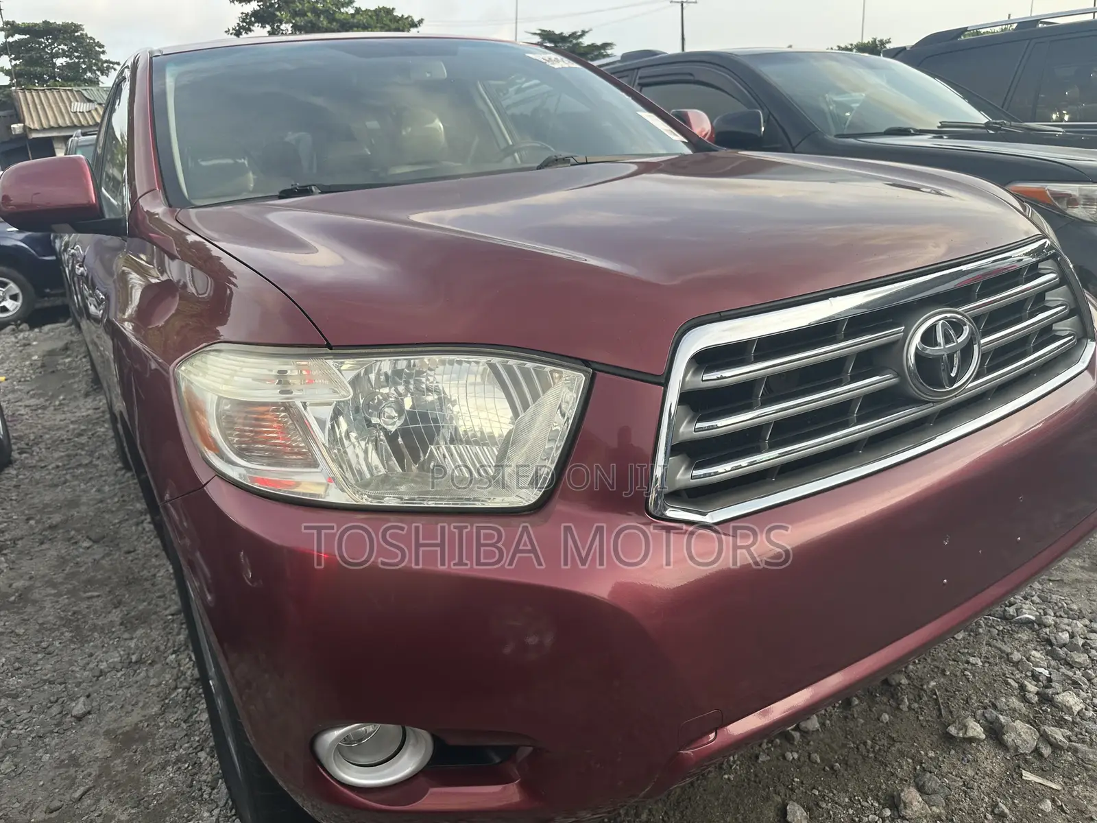 Toyota Highlander Limited 2010 Red