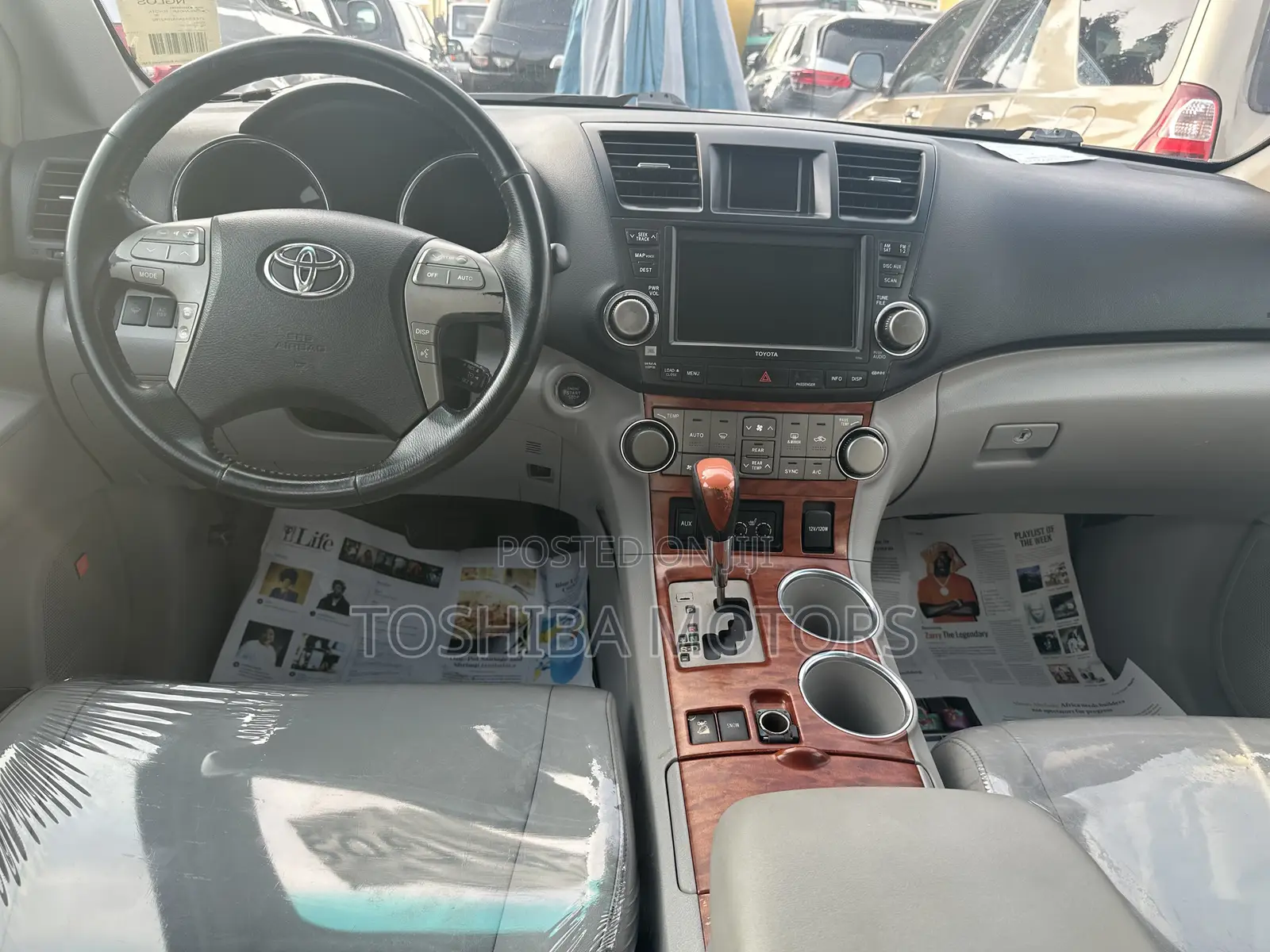 Toyota Highlander Limited 2010 Red