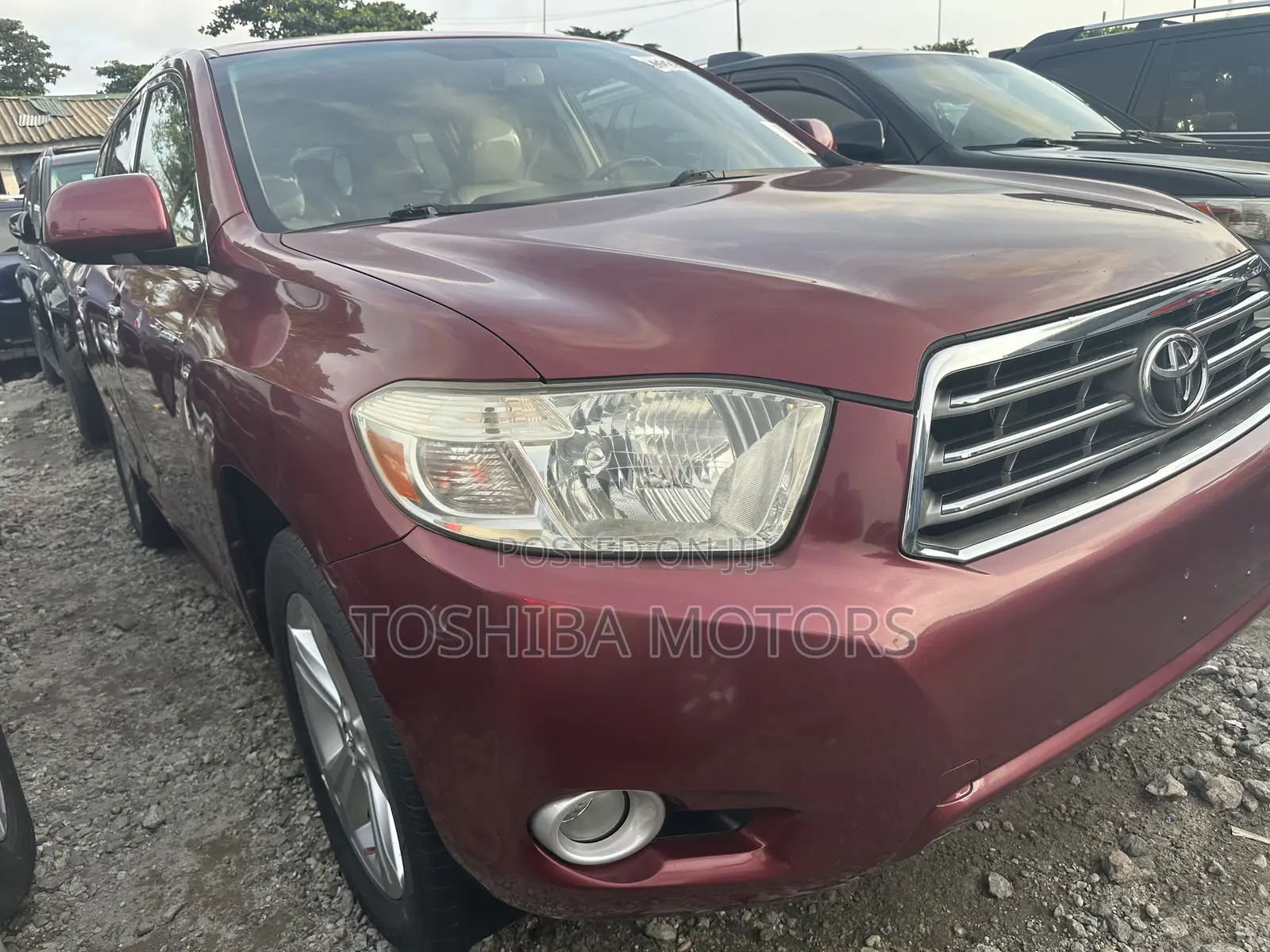 Toyota Highlander Limited 2010 Red