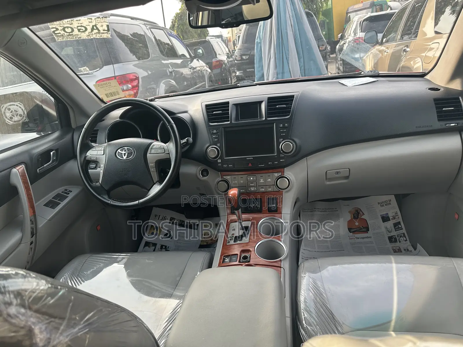 Toyota Highlander Limited 2010 Red