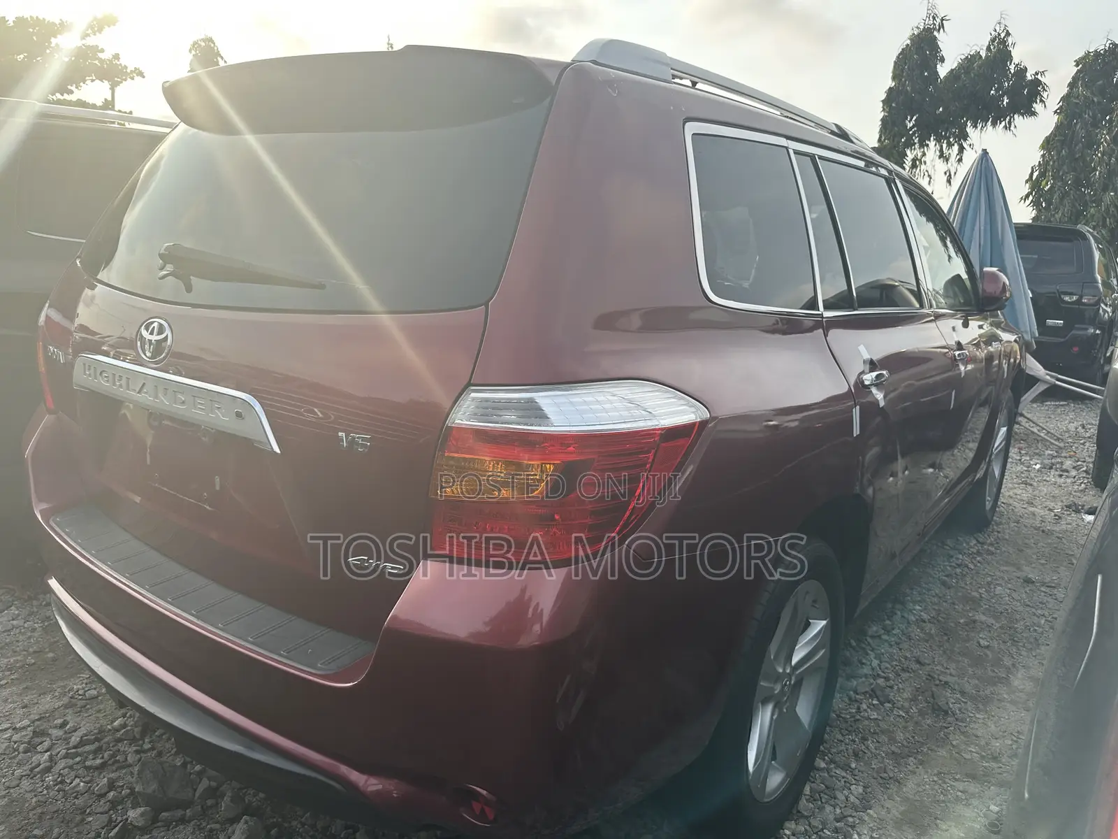 Toyota Highlander Limited 2010 Red