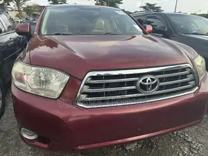 Toyota Highlander Limited 2010 Red