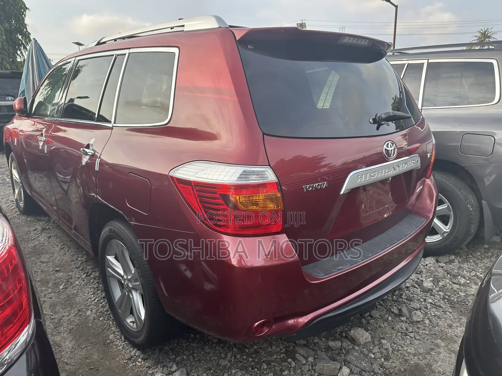 Toyota Highlander Limited 2010 Red