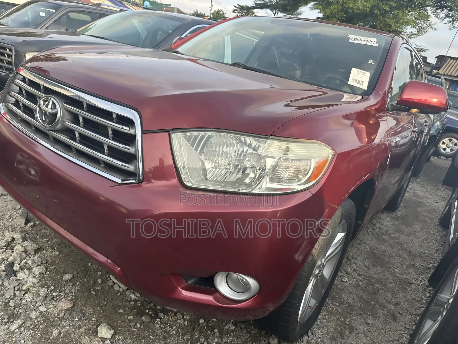 Toyota Highlander Limited 2010 Red