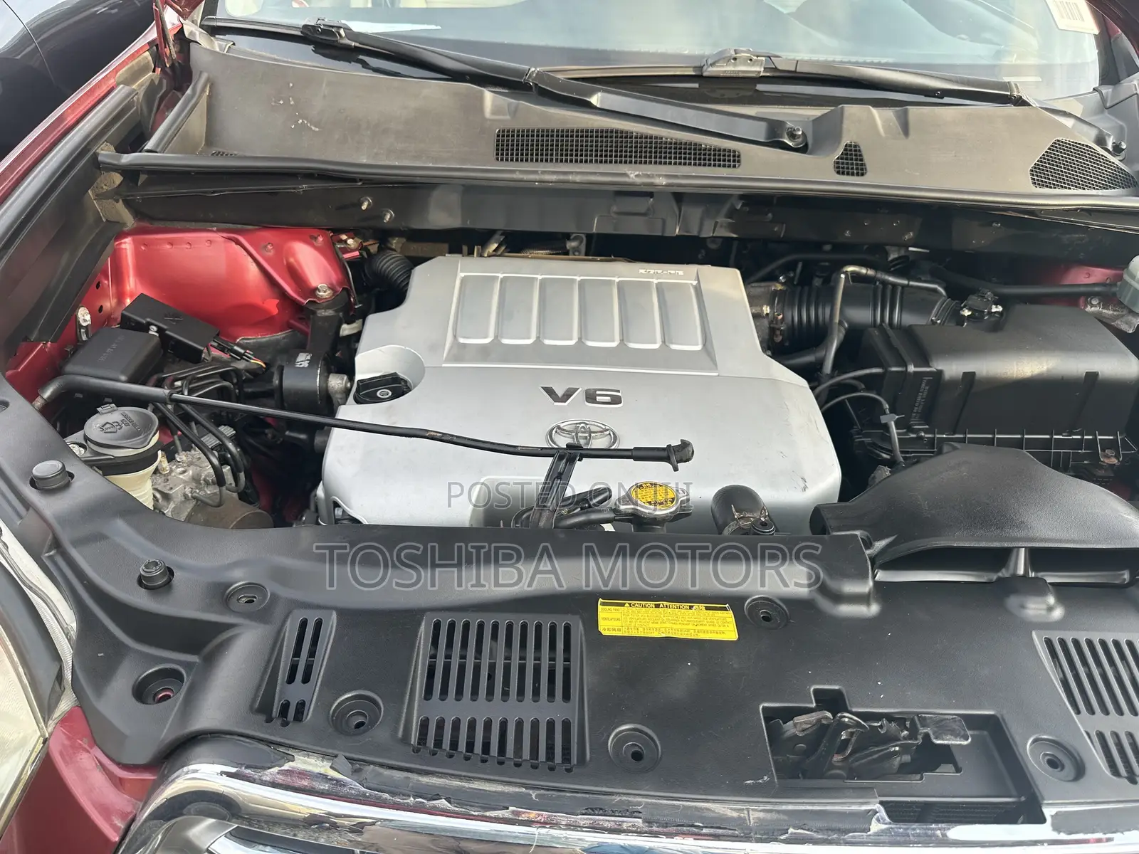 Toyota Highlander Limited 2010 Red