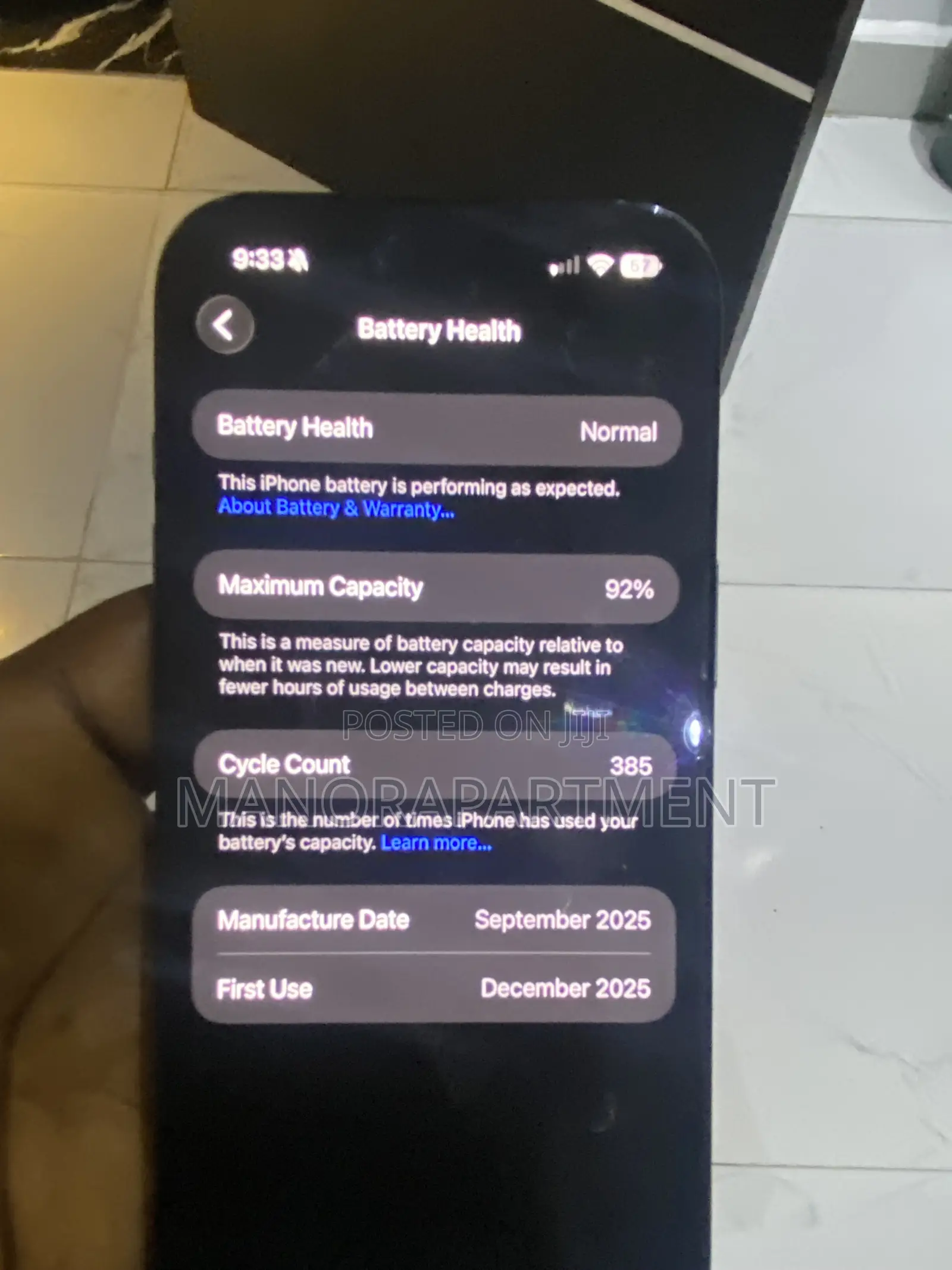 Apple iPhone Air 256 GB Black