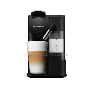 Nespresso by Delonghi Lattissima Pod Coffee Machine EN510.B - Black