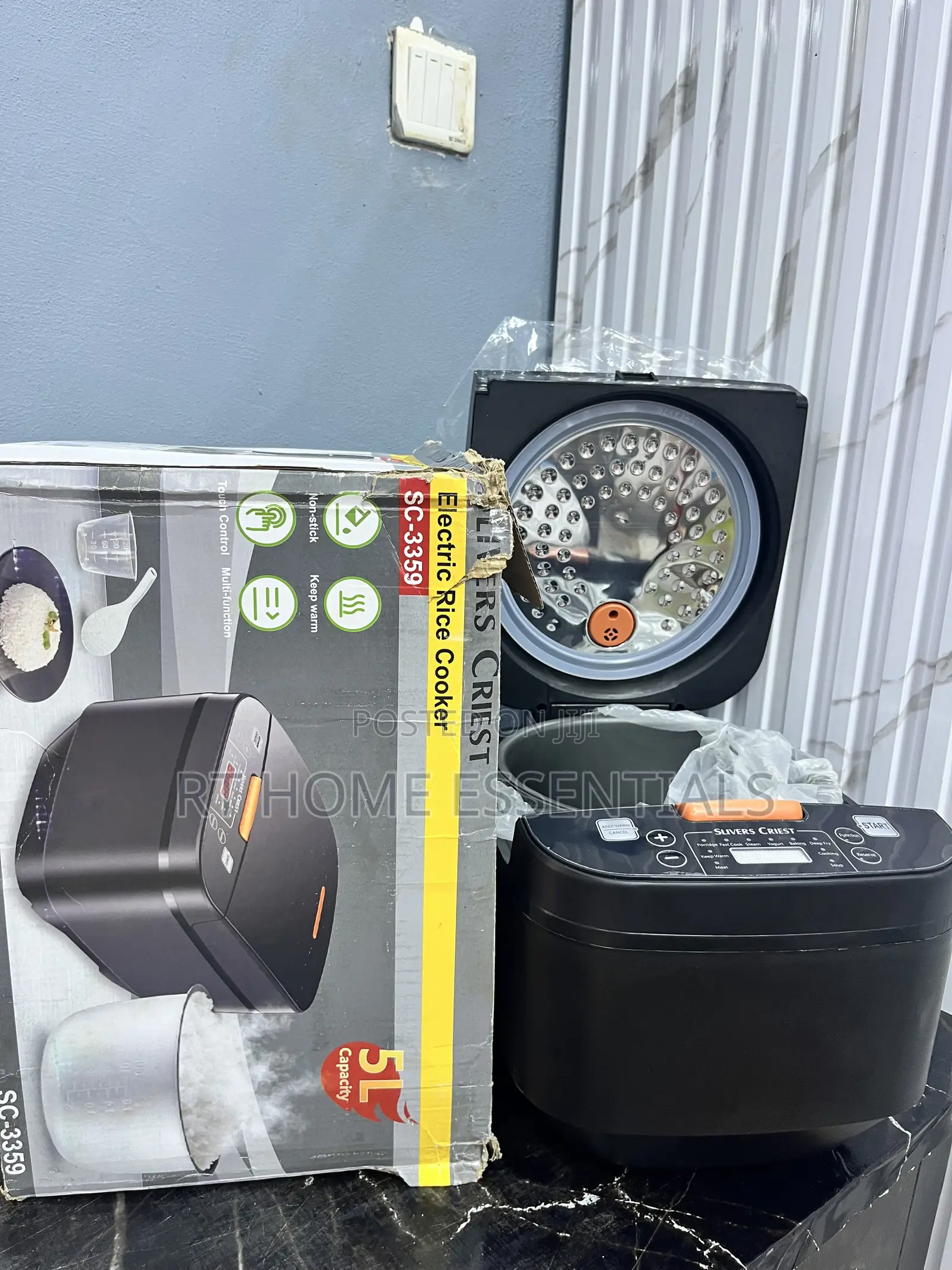 Electric Rice Cooker Silver Crest