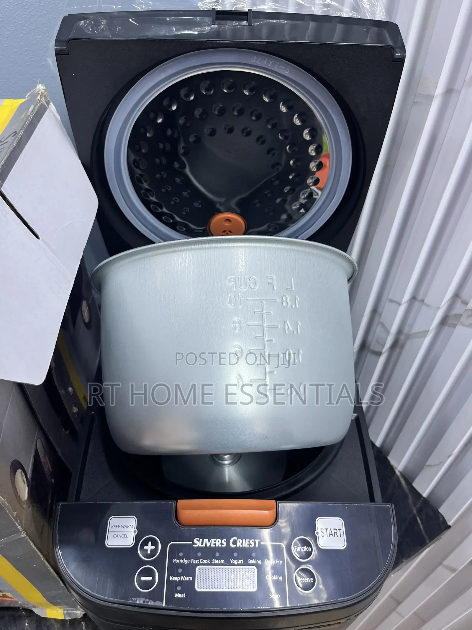 Electric Rice Cooker Silver Crest
