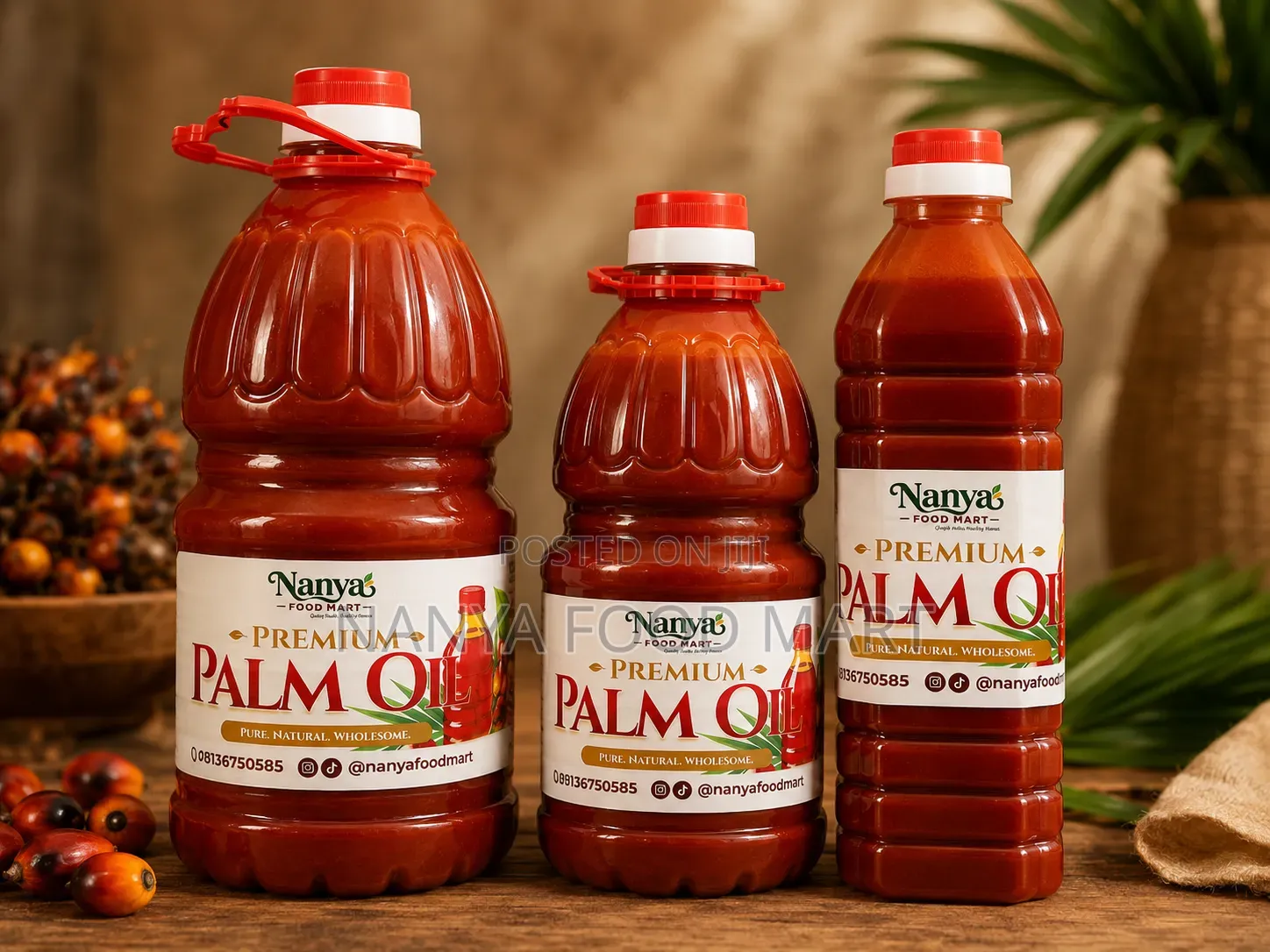 Undilated Palm Oil