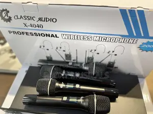 Classic Audio Professional Wireless Microphone System