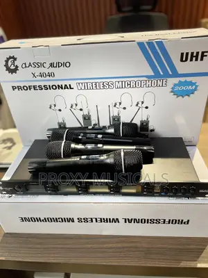 Classic Audio Professional Wireless Microphone System