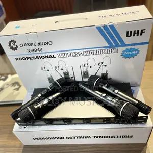 Professional Wireless Microphone System 4in1
