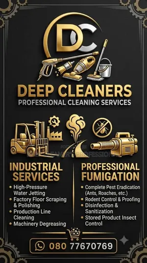 Professional Industrial Cleaner's