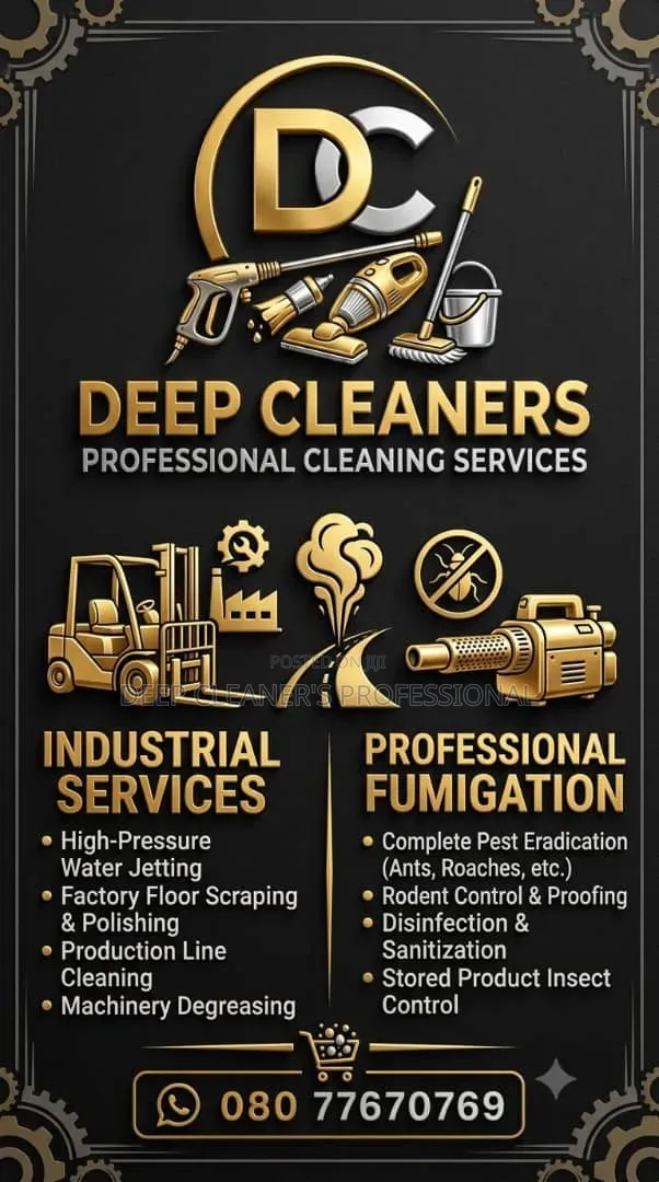 Professional Industrial Cleaner's