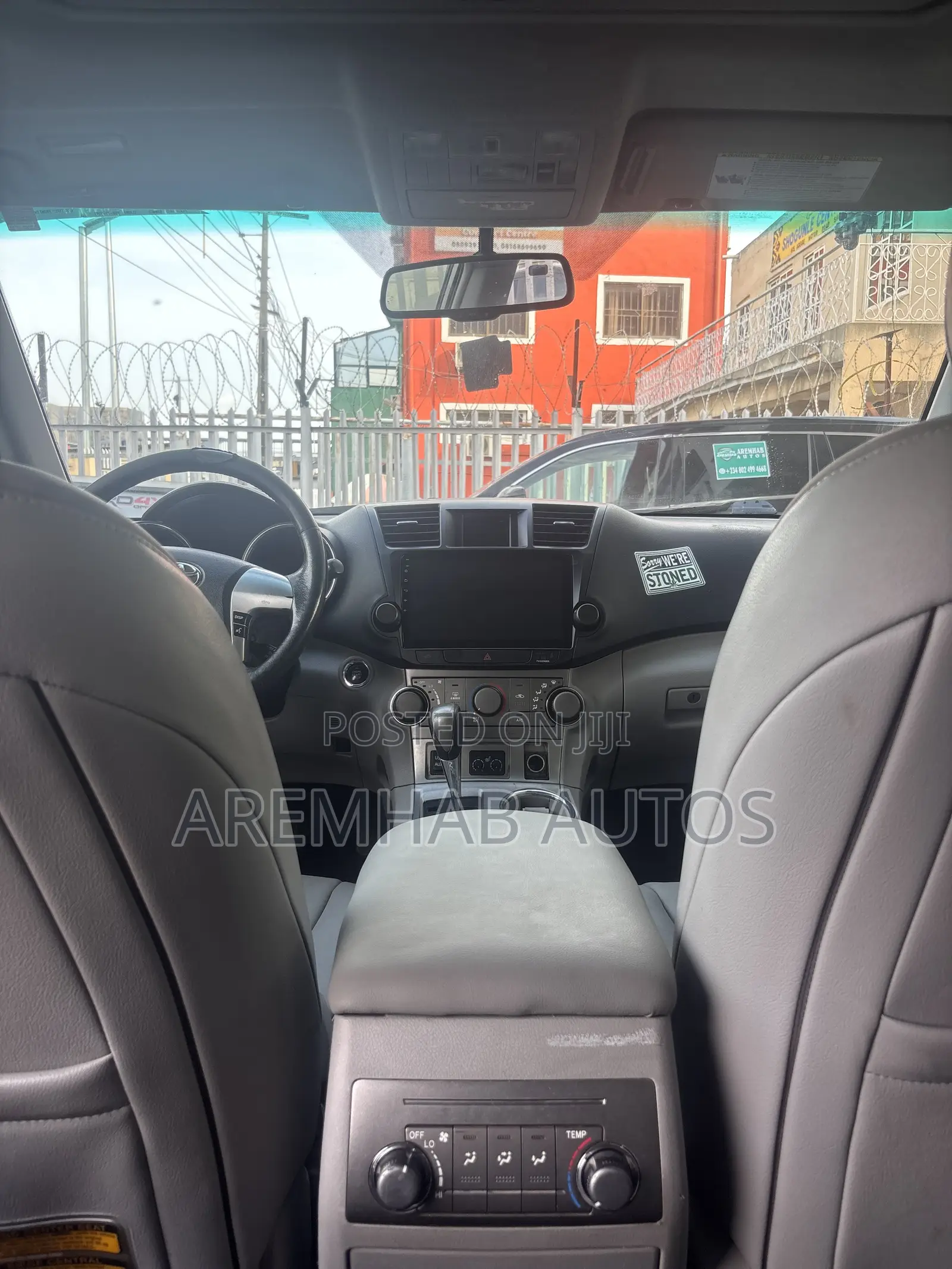 Toyota Highlander Limited 2012 Gray