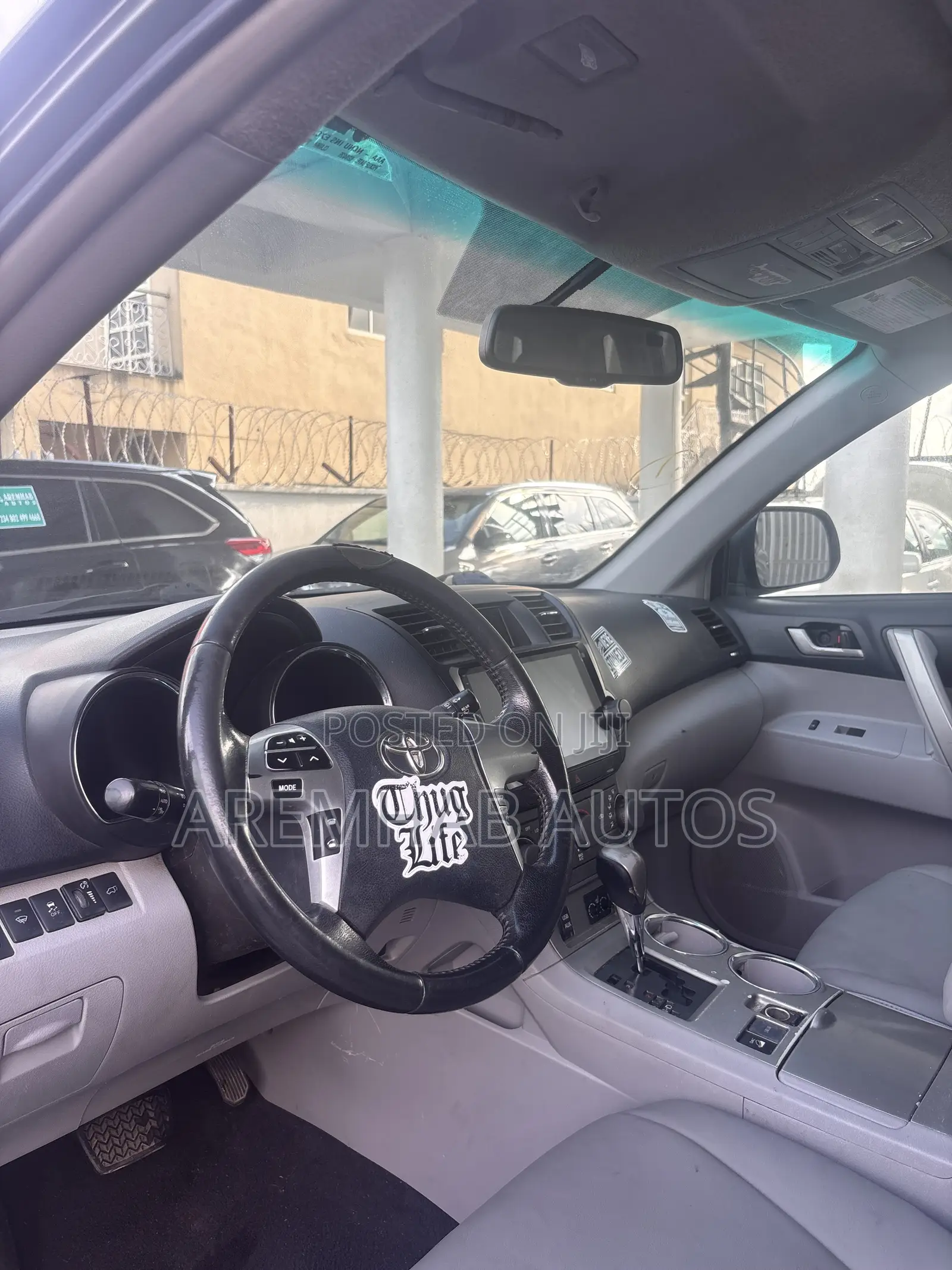 Toyota Highlander Limited 2012 Gray