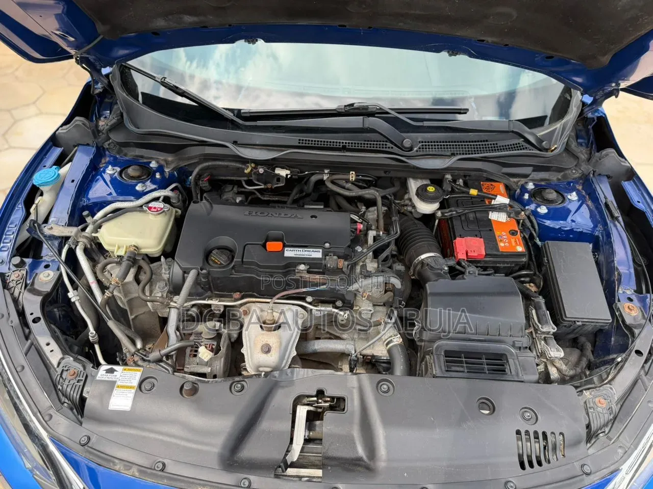 Honda Civic 2016 Blue