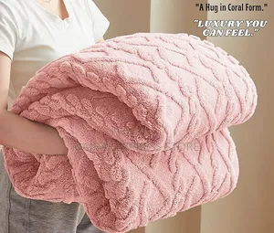 200x230cm Double Thickened Sided Cozy Trow Blanket T2m