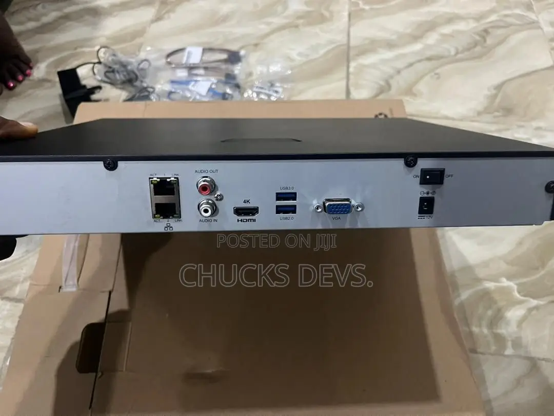 High Power NVR and External POE.