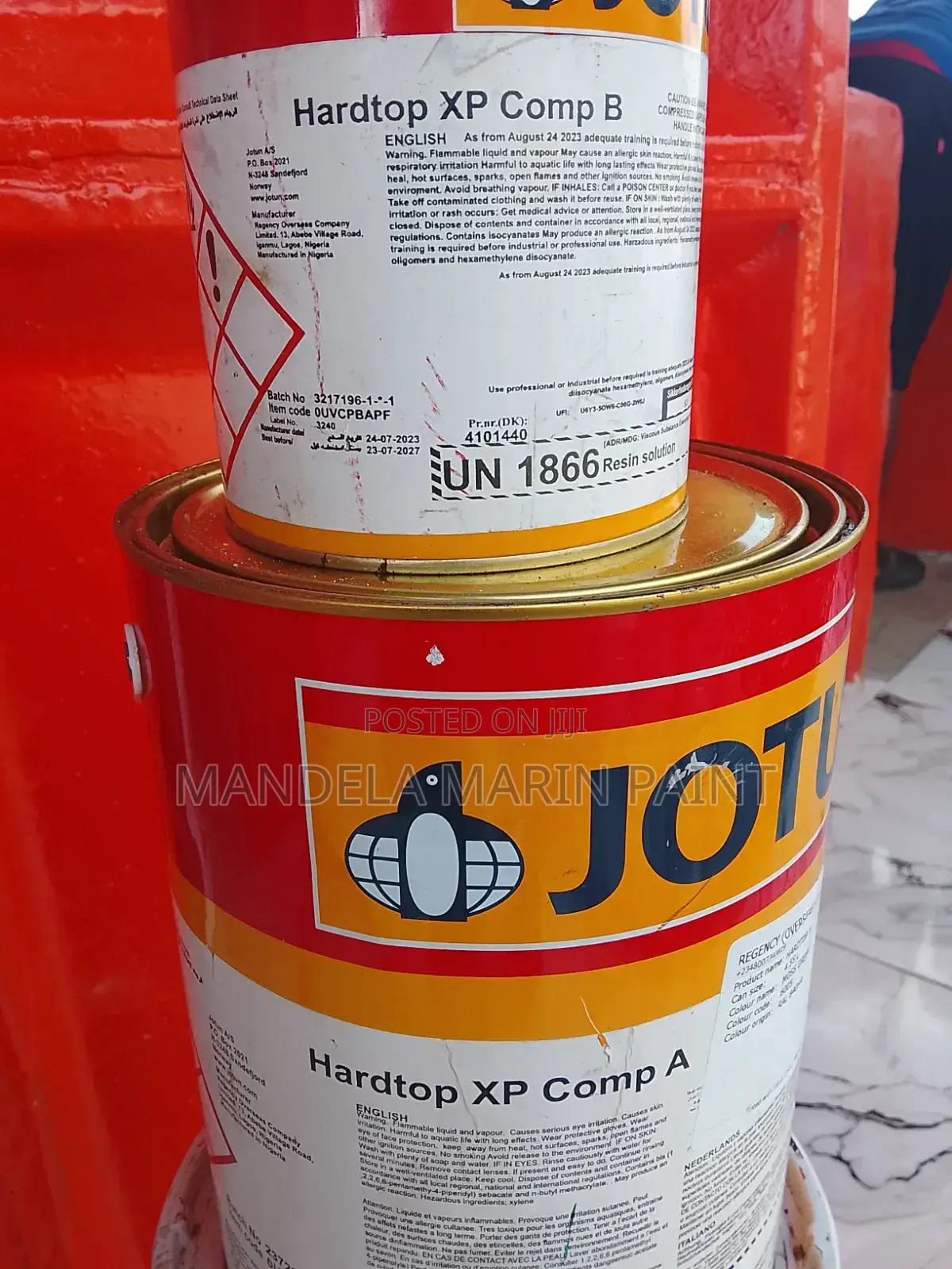 Jotun Hardtop XP Comp a B
