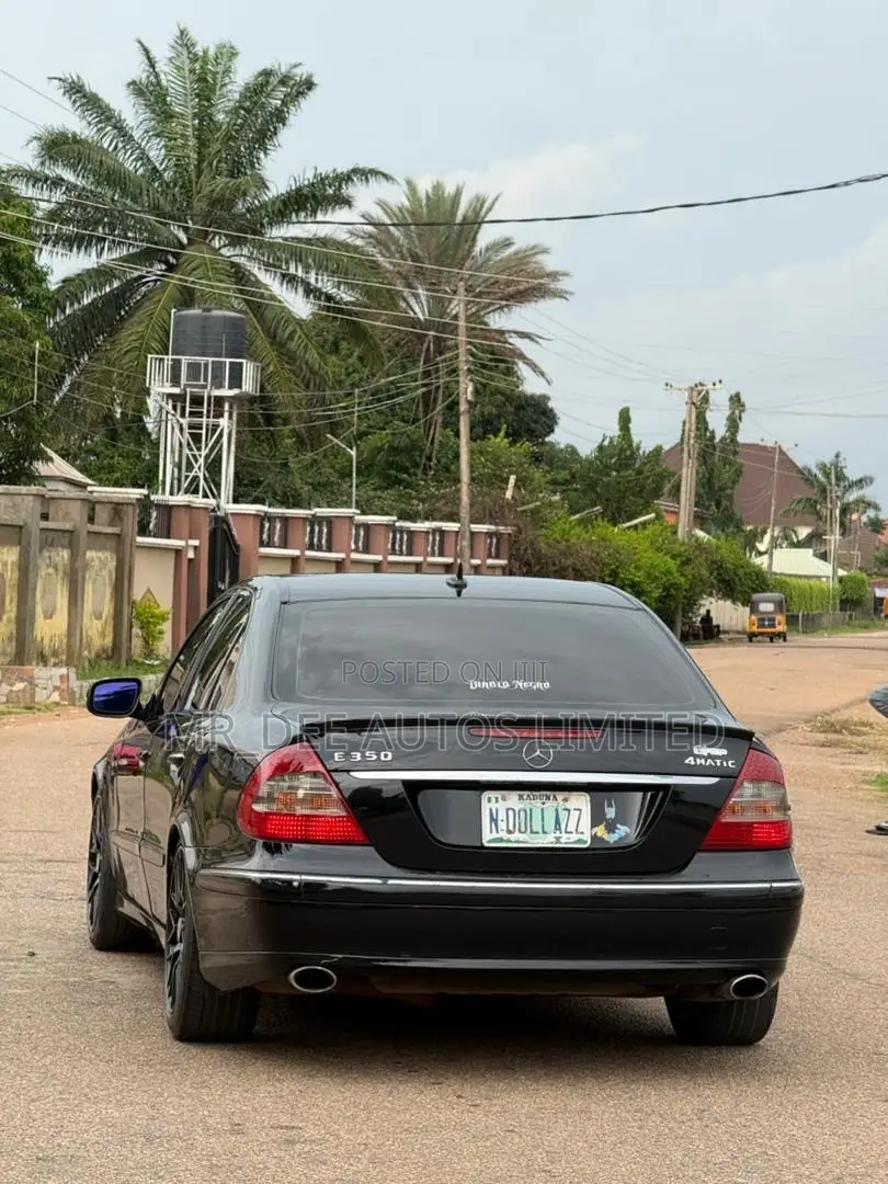 Mercedes-Benz E350 2008 Black